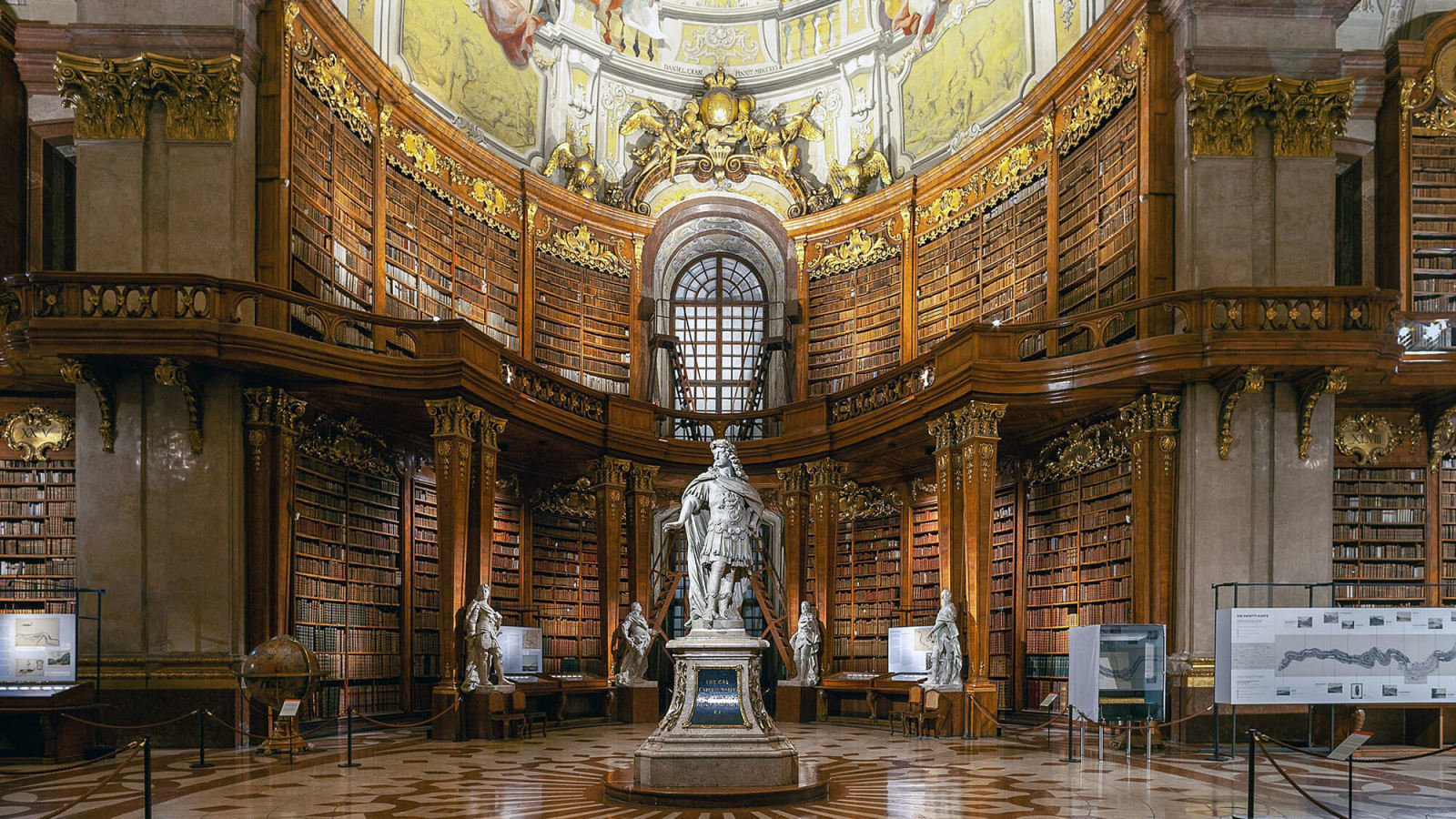 Biblioteca Nazionale Austriaca – Sala imperiale