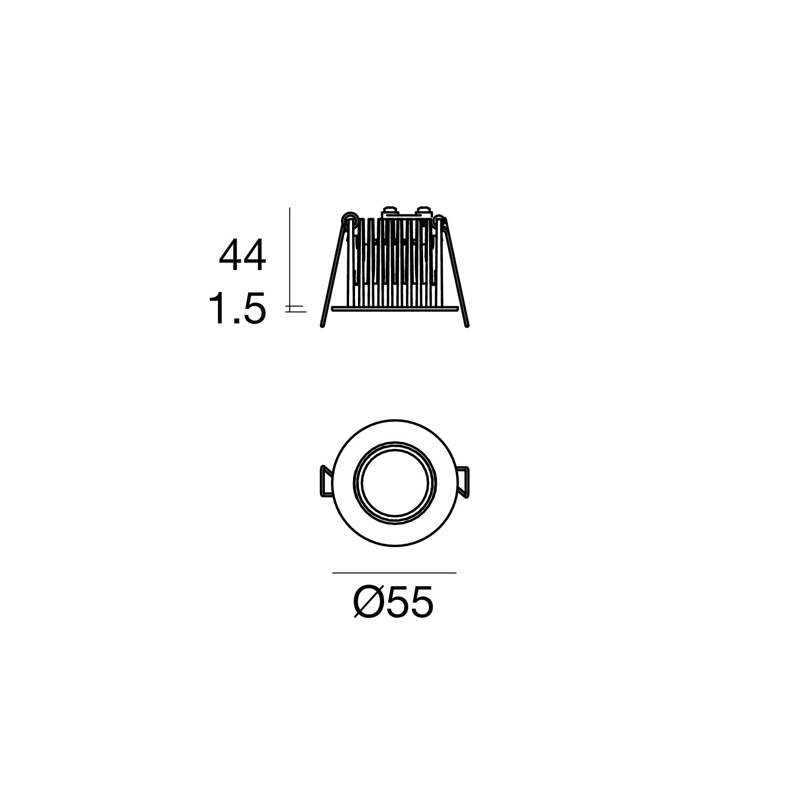 Downlights - Cob40_R - 80245M15 | Linea Light Group