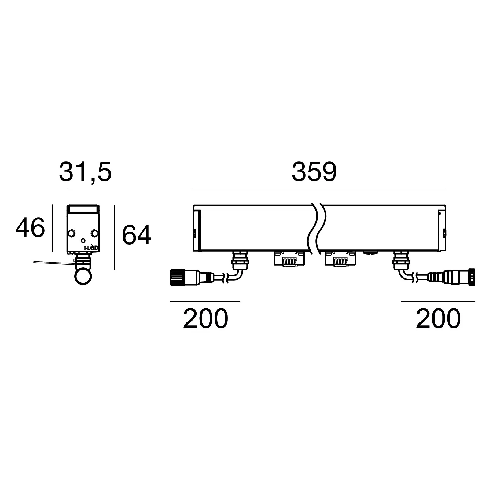 Lines - Xenia_AF - 82491N50 | Linea Light Group