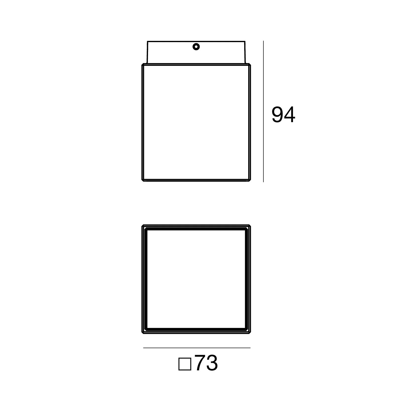 Ceiling Lights Portik Q 691m15 Linea Light Group