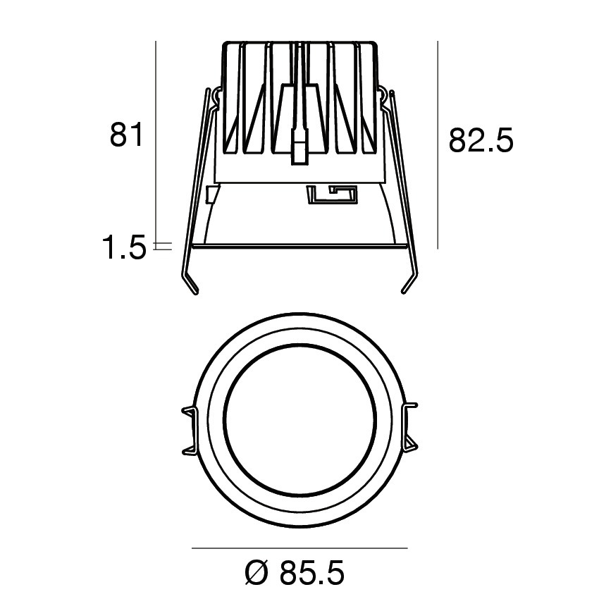 MODOC 2 INC. 10WDC C/FLANGIA D.86